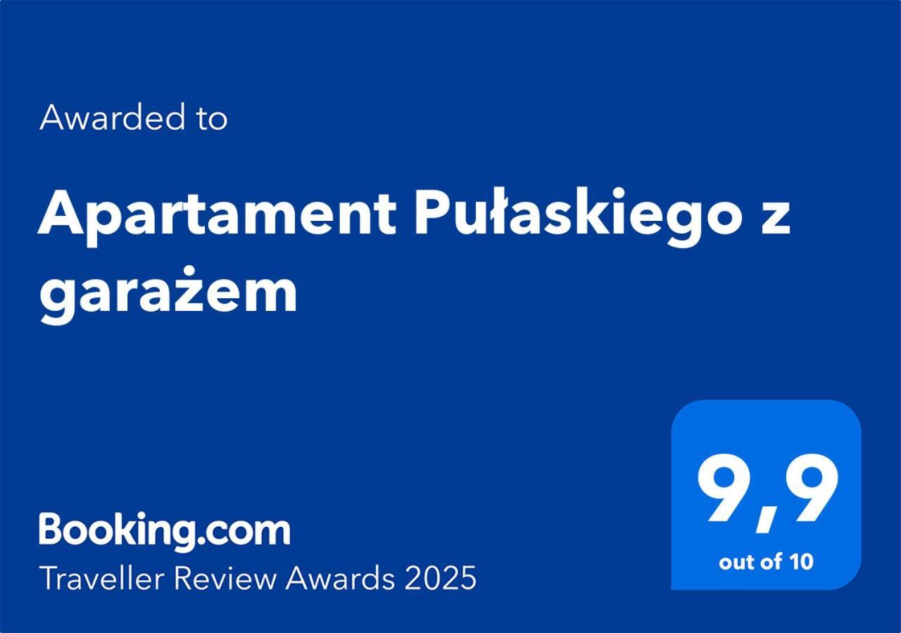 Apartament Pulaskiego Z Garazem Торунь Экстерьер фото